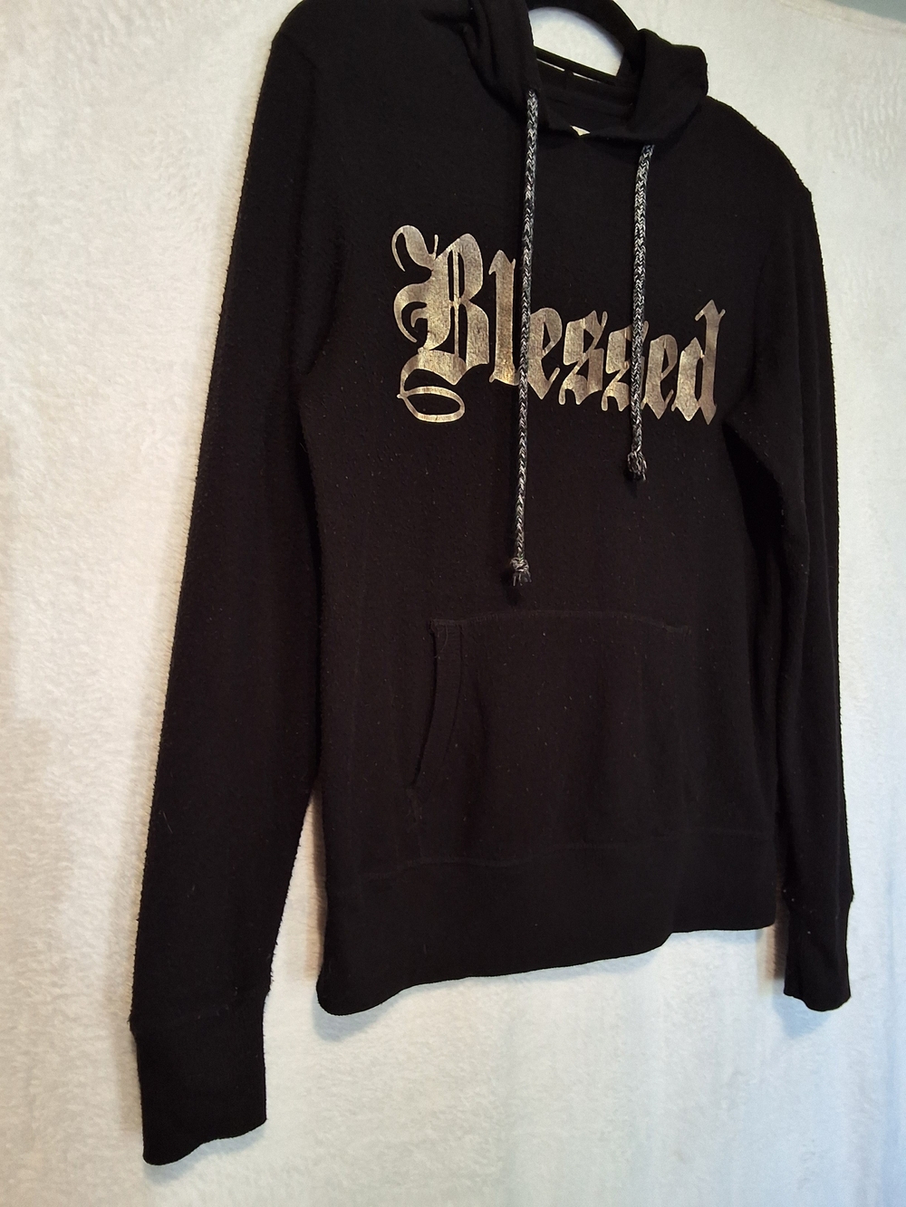 Blessed Graphic Hoodie - Black